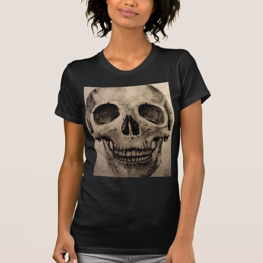 water colour version of skull (2) T-Shirt