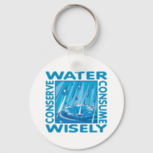 Water Conservation Key Ring