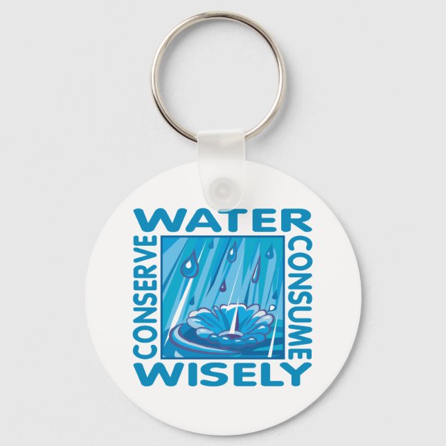 Water Conservation Key Ring (Front)
