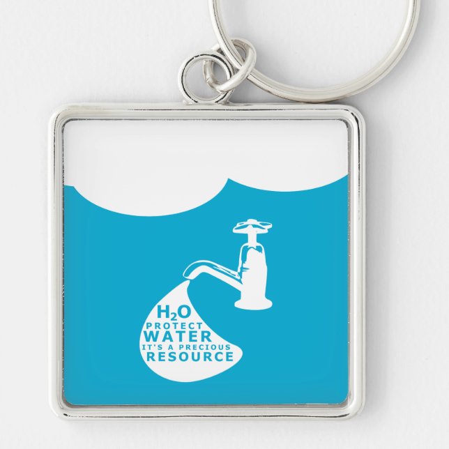 Water Conservation Key Ring (Front)