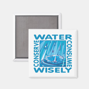 Water Conservation Magnet
