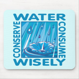 Water Conservation Mouse Mat
