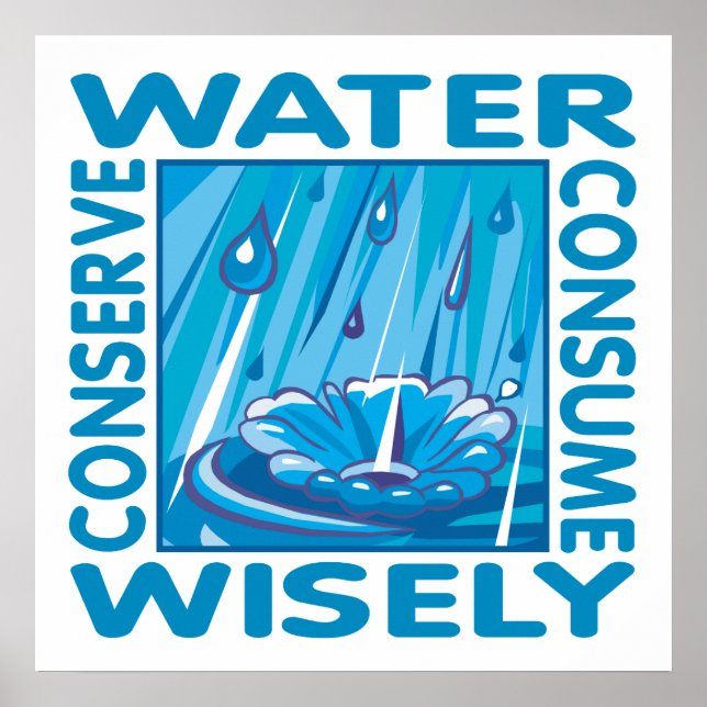 Water Conservation Poster (Front)