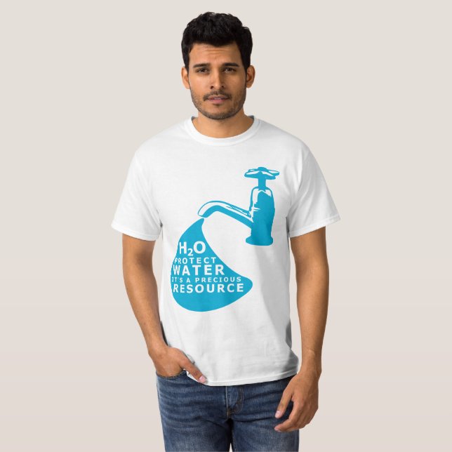 Water Conservation T-Shirt (Front Full)