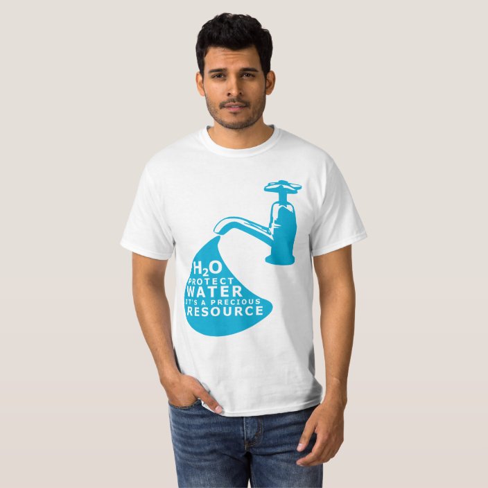 Water Conservation T-Shirt | Zazzle.co.uk