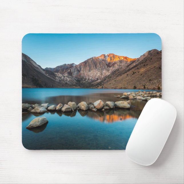 Water | Convict Lake Sierra Nevada Mouse Mat (With Mouse)