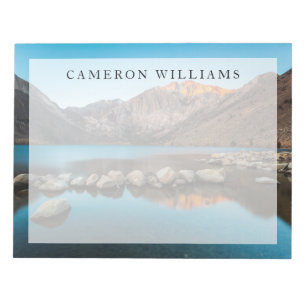 Water   Convict Lake Sierra Nevada Notepad