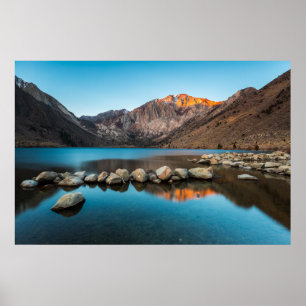Water   Convict Lake Sierra Nevada Poster