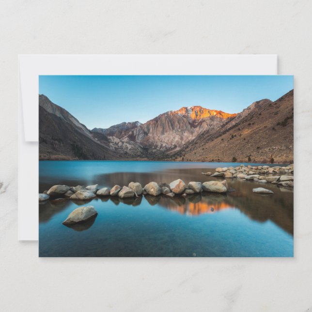 Water | Convict Lake Sierra Nevada Thank You Card (Front)