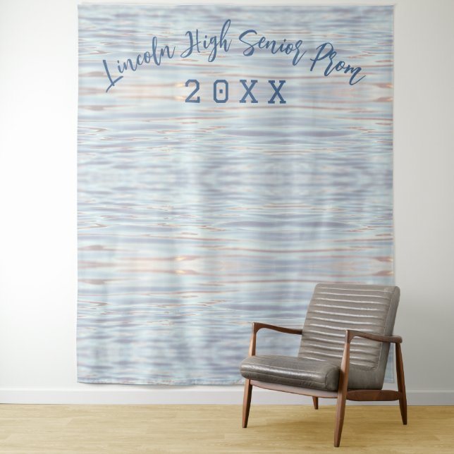 Water Curtain Event Photo Backdrop  Tapestry (In Situ)