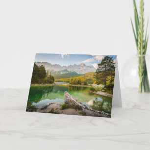 Water Dachstein Mountains Lake Germany Card