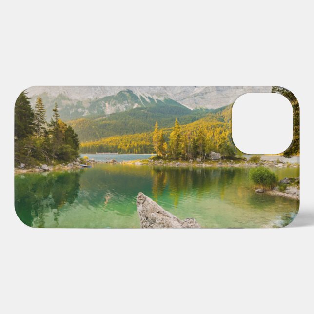 Water | Dachstein Mountains Lake Germany iPhone Case (Back Horizontal)