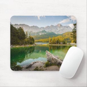 Water Dachstein Mountains Lake Germany Mouse Mat