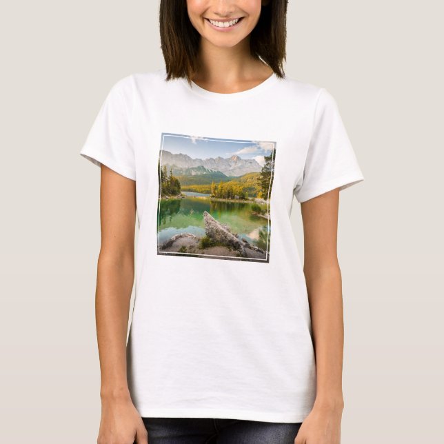 Water | Dachstein Mountains Lake Germany T-Shirt (Front)