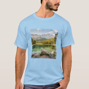 Water Dachstein Mountains Lake Germany T-Shirt