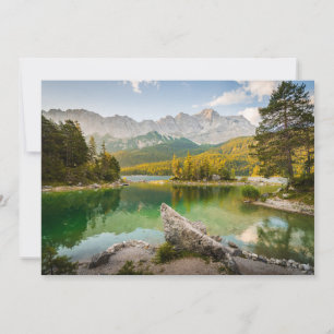 Water   Dachstein Mountains Lake Germany Thank You Card