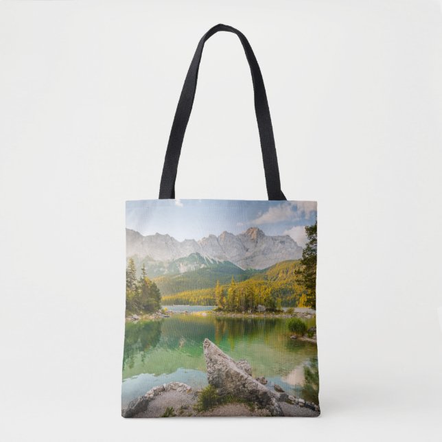 Water | Dachstein Mountains Lake Germany Tote Bag (Front)