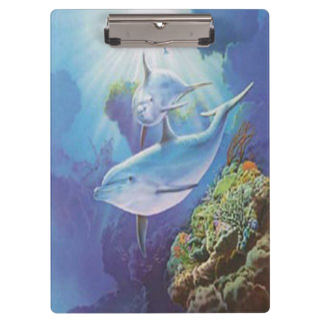 Water Dolphin Clipboard (Front)