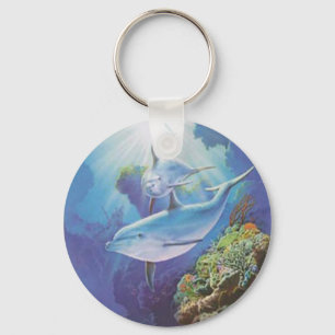 Water Dolphin Key Chain