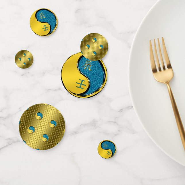 Water Dragon Confetti (Group)