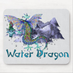 Water Dragon Mouse Mat