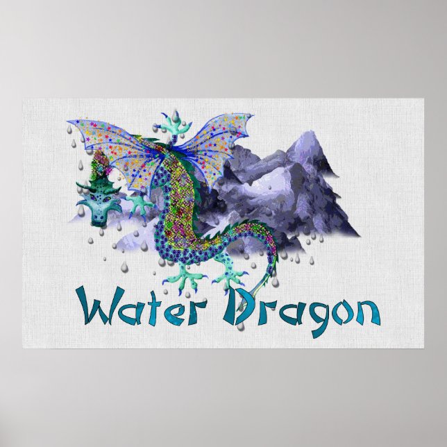 Water Dragon Poster (Front)