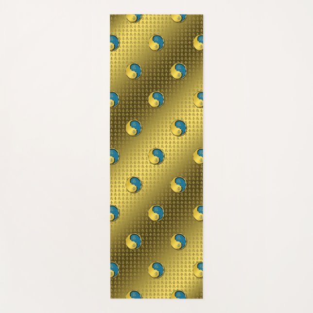 Water Dragon Yoga Mat (Front)