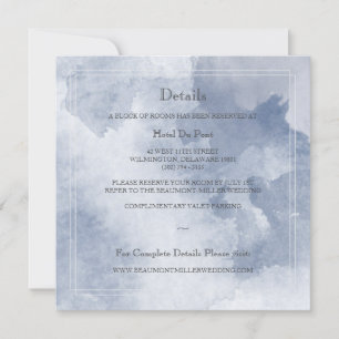 Water Dreams   Guest Information Card