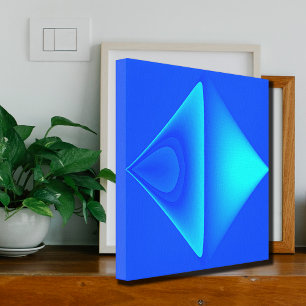 water drop abstraction canvas print