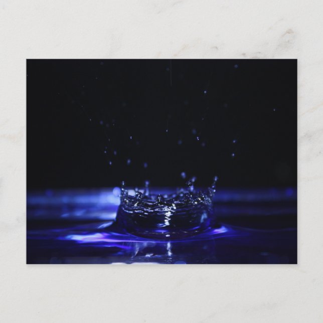 Water Drop Postcard (Front)