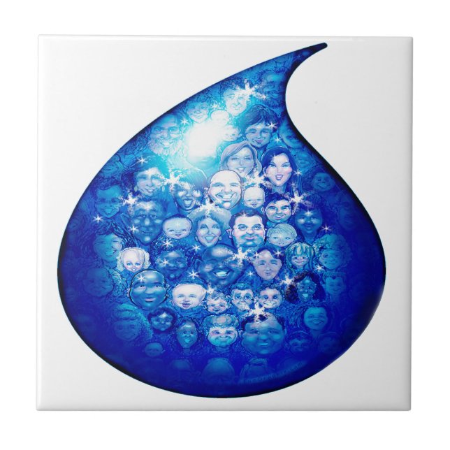 Water Drop Tile (Front)