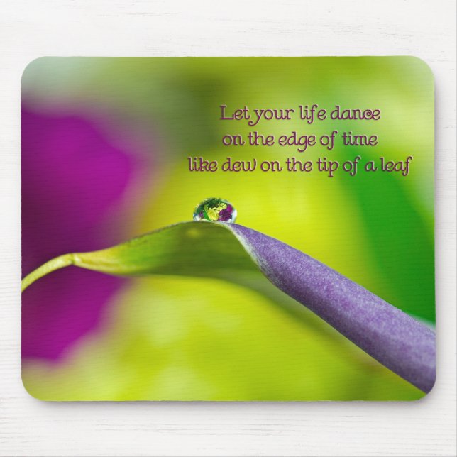 Water Droplet Mouse Mat (Front)