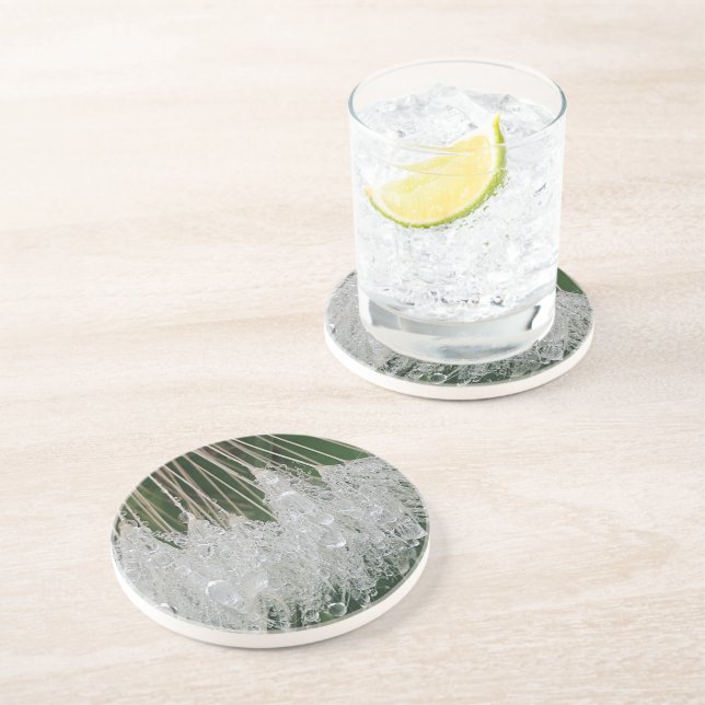 Water droplets coaster (Side)