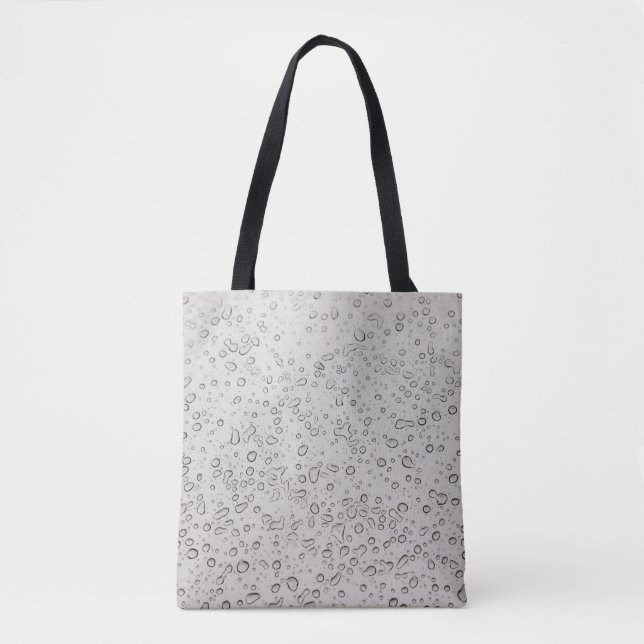 Water droplets tote bag (Front)
