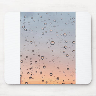 Water drops mouse mat