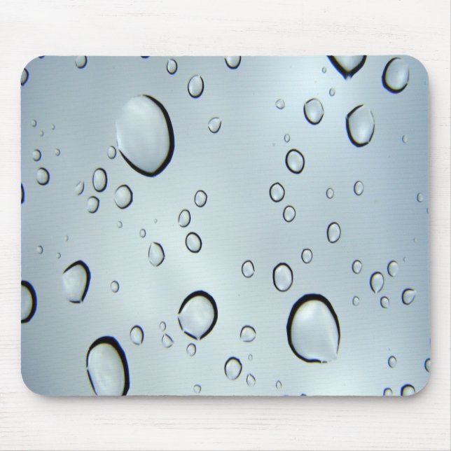 Water Drops Mouse Mat (Front)