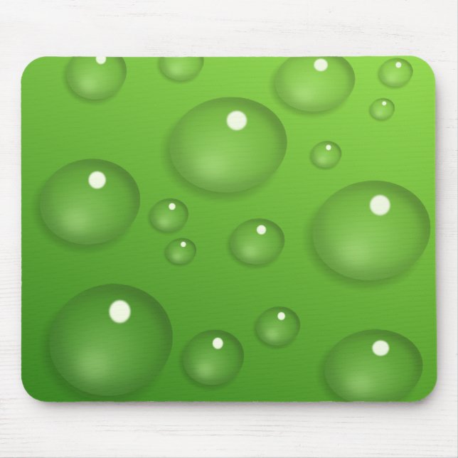 Water Drops Mouse Mat (Front)