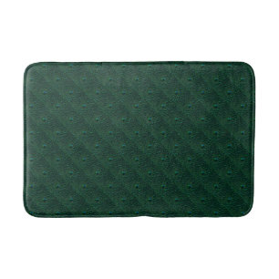 Water Drops on Green Metal Bath Mat