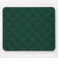 Water Drops on Green Metal