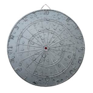 Water Drops on Window, Rain Wallpaper Background Dartboard