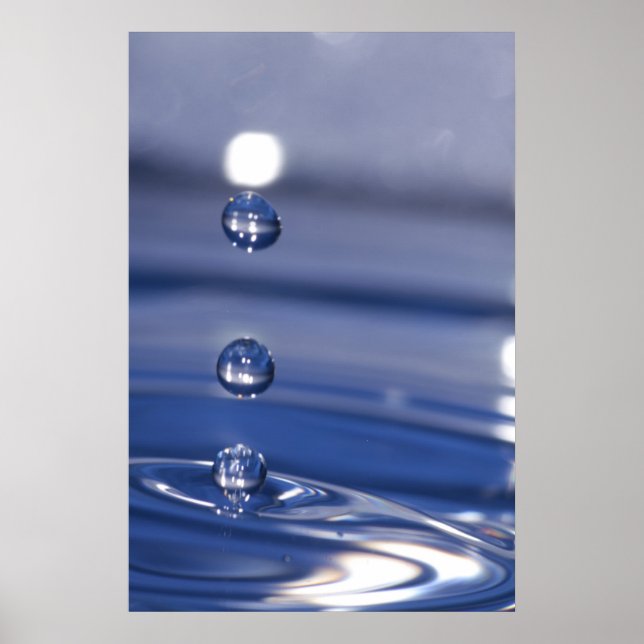 Water Drops Poster (Front)