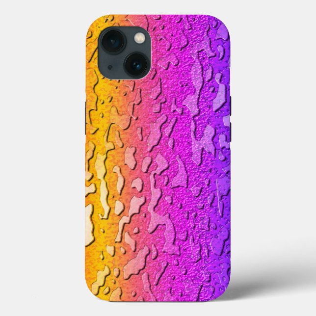 Water Drops: Rain and Rainbows Case-Mate iPhone Case (Back)