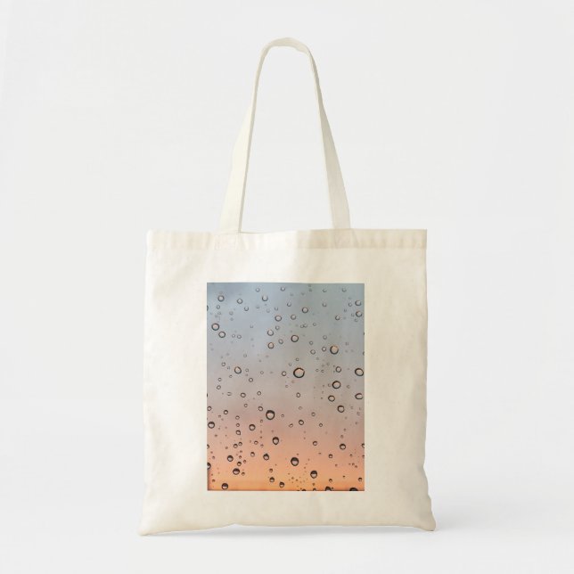 Water drops tote bag (Front)