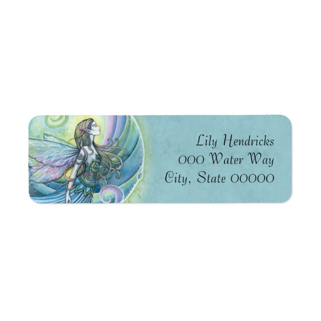 Water Element Fairy Fantasy Art (Front)