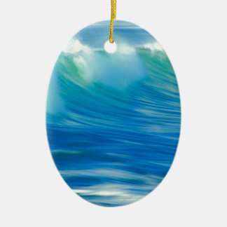 Water Emerald Wave Olympic National Park Ceramic Tree Decoration
