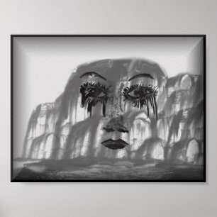 WATER FACE 33 POSTER