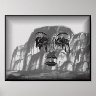 WATER FACE 33 POSTER