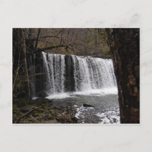 Water Fall country in wales, Brecon beacons Postcard