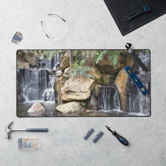  Water fall Desk Mat (Workstation)