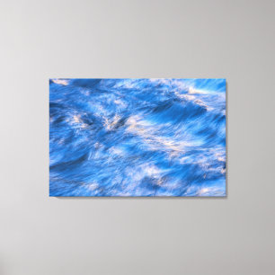 Water Flow Abstract Canvas Print